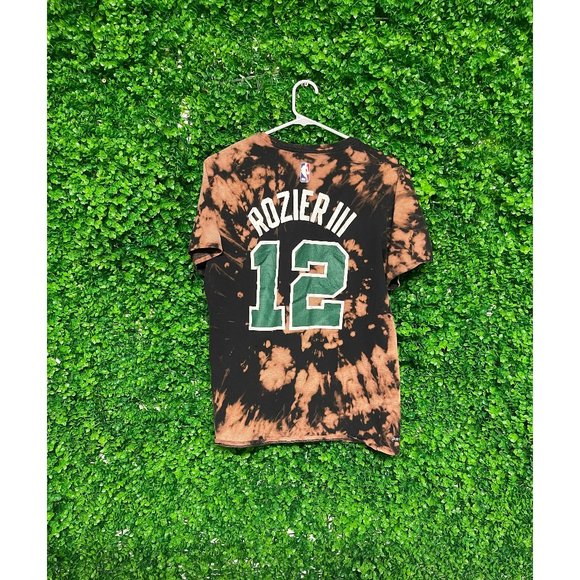 Acid Wash Boston Celtics Rozier III T-shirt - Adult Mens Medium - 017 - Picture 1 of 2